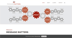 Desktop Screenshot of messagematters.co.uk